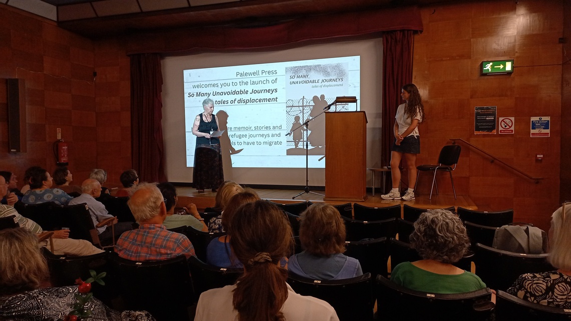 Audience in Kensington Library
